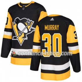 Adidas Maillot de Hockey Pittsburgh Penguins Matt Murray 30 2017-2018 Noir Authentic - Homme